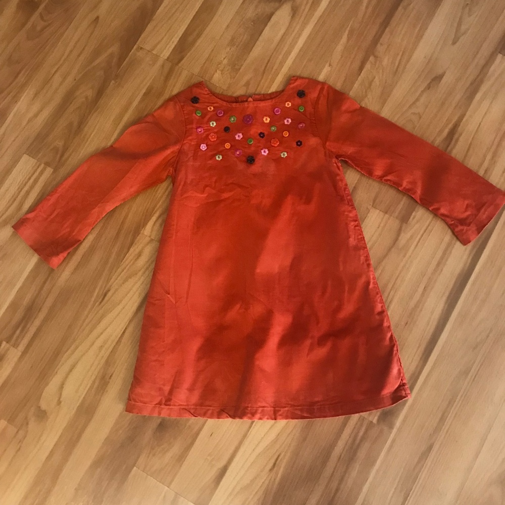 Gymboree Corduroy Dress - Size 5T - Rust Color